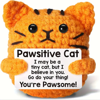 Pawsitively Purring Cat