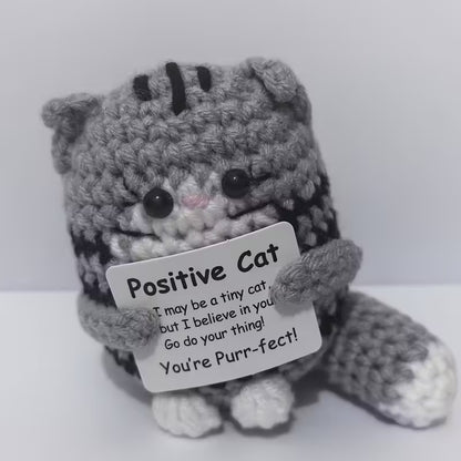 Pawsitively Purring Cat